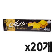 해태 에이스 바스크치즈케이크맛, 73g, 20개