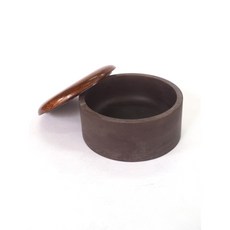 汶采筆莊 4寸圓形宋坑端硯, 詳見包裝