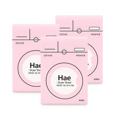 해 건조기용 시트 섬유유연제 아이보리 본품, 3개, 40매