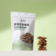 溫好食道 飽食燕麥脆脆 天然原味, 1個, 一般包裝, 175g