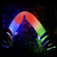 모두의선물 LED 스펀지 응원봉 대형 야광봉 스틱 단체 콘서트 파티 용품, 10개, 레인보우