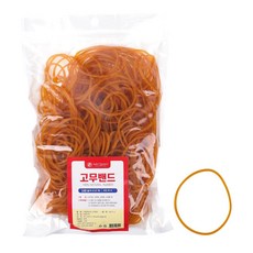 노란 고무줄 노랑 고무 밴드 160g