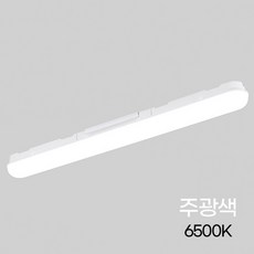 비츠온 형광등 등기구 LED W 일자등 30W 플리커프리 천장등, 주광색, 1개