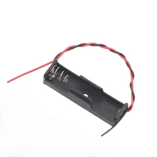 5# 와이어 리드가 있는 1/2/3/4/5/6/8/10 팩 AA용 플라스틱 배터리 보관 케이스 박스 홀더