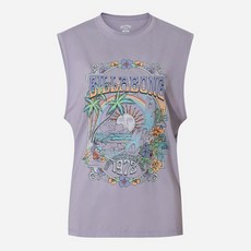 보드라이더스 빌라봉 여성 COUNTING STARS MUSCLE 루즈핏 슬리브리스 래쉬가드 (WG11RE105HLC)_CA