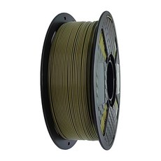 CC3D PLA 기본 녹색 플라스틱 필라멘트 1.75mm 1kg 3D 프린터, 군 녹색, C005445