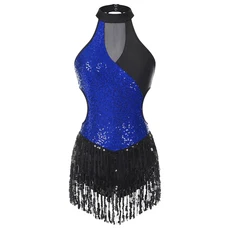 남성 체조 피겨 스케이팅 라틴 볼룸 차차 댄스 레오타드 의상 반짝 이는 라인 석 탱고 룸바 바디 슈트 셔츠