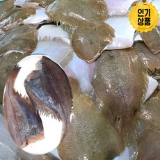 국내산 자연산 제철 생물 손질 가자미, 1개, 2kg