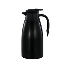 304不鏽鋼保溫瓶 高效保溫 家用/戶外露營保溫水壺, 1個, 黑色2L（24h保溫）, 黑色2L（24h保溫）, 2L
