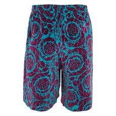 베르사체 중고 자카드 벨벳 쇼츠