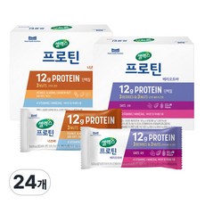 셀렉스 코어프로틴 단백질 너츠바+베리오트바 50g 24개입 각 12입 에너지바 프로틴바, 1개, 단일옵션