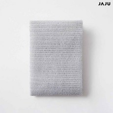 JAJU (욕실)건조가 빠른 메쉬넷 샤워타월 그레이 515586