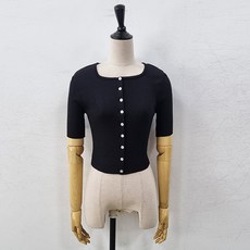뜨개진 여성용 세디스 가디건