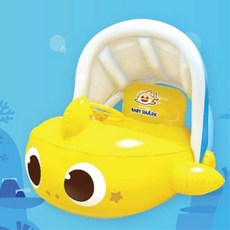 핑크퐁 아기상어 파라솔 쿠션 보행기튜브 아기튜브