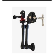 DH專業紋身器材 MUSO TOKU 幕索電源供應器 多功能多角度支架 造型帥氣 需搭配MUSO幕索電源, 1個, MUSO西班牙進口電源支架可伸縮型