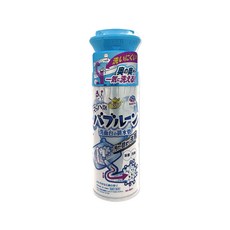 日本Earth地球製藥 寬口倒噴管道除臭去污泡沫清潔劑200ml-藍蓋皂香 (洗臉台溢流孔慕斯噴霧 衛浴排水管除垢中性洗劑 水槽除垢消臭芳香劑), 1個