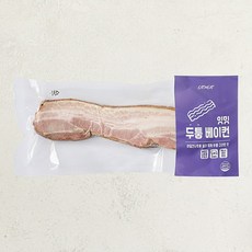 (냉동) 잇밋 수제베이컨 150g 삼겹살(뼈제거) 참나무훈연 아질산나트륨 보존료무첨가, 1개