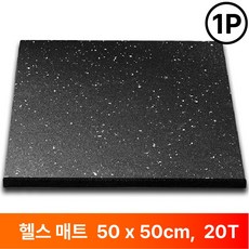 모티버 홈짐 헬스 매트, 블랙코팅, 1개