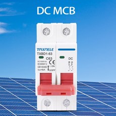 2P DC 1000V 태양광 미니 회로 차단기 배터리 스위치 6A 10A 16A 20A 25A 32A 40A 50A 63A 태양광 PV 시스, 05 10A급