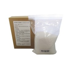 檸檬酸(枸櫞酸，Citric Acid)/1000g(1公斤), 1個, 檸檬酸 1公斤裝-超商最多可寄4包, 1kg
