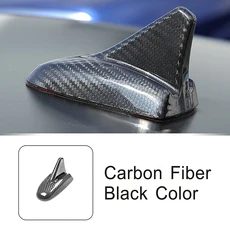 탄소 섬유 지붕 상어 지느러미 패널 장식 커버 트림 마세라티 지브리 르반테 콰트로포르테 2013-2015 자동, 01 1 piece