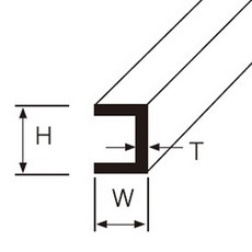UFS U 자형:흰색 (4.8 / 3.4 / 0.8 / 375) 1팩(5개입), 1개, 흰색