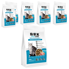 NEW LOVE 紐樂芙 全齡貓無穀配方乾糧 泌尿道保健 300g x 6包, 雞肉 + 鮪魚