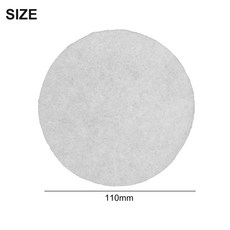 집진기 환기 공기 필터 바인더 프리 거친 먼지 유지 높은 여과 효율 110 mm