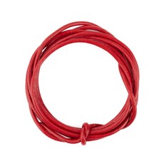 둥근 가죽끈 2mm 26종 모음 (1M), (124) - 1M