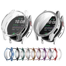 오르몽트 갤럭시워치7 40mm 44mm TPU 풀커버 보호커버 보호케이스 초경량 액정보호 젤리 범퍼케이스, 진그레이