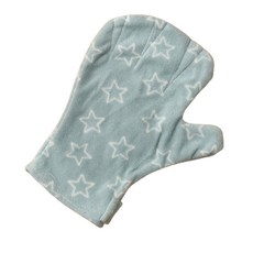 안전하고 편안한 쓰다듬기 먹이주기 청소를 위한 햄스터 손잡이 장갑, Green star, 1개