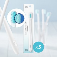 튼튼맘스 0.01mm 초극세모 임산부 칫솔 5개, 1개입