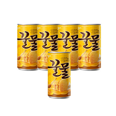 웅진 꿀물 캔 음료 미니캔 숙취음료, 1개, 180ml