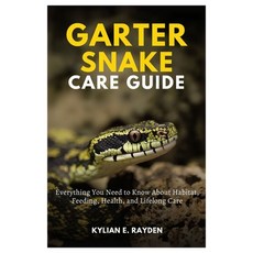 (英文圖書)Garter Snake Care Guide: Everything you need to know about Habitat Feeding Hea... 平裝版, Independently Published, 英文