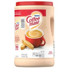 커피메이트 더 오리지널 커피크리머 프림 대용량 1.5kg 글루텐프리 Nestle Coffee mate Original Powdered Coffee Creamer, 1개입, 1개