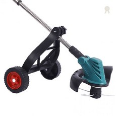 정원 잔디깎기 이동 보조휠 작업 지지대 야외 농기구 안정 장착 부품 편리한 작업, 1개