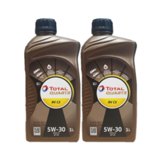 토탈쿼츠 RV C3 5W30 합성엔진오일, 5W-30, 2개, 1L