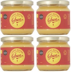 Happy Butter 해피 버터 오가닉 아티산 기 버터, 300g, 4개