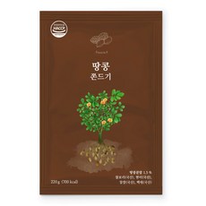 땅콩쫀드기 국내산 곡물 대용량 쫀드기, 8개, 220g