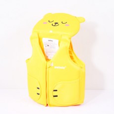owlwin 兒童兔子造型救生衣, 1個, 黃色小熊(owlwin),S
