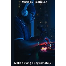 (영문도서)Music by RicoDeSan: Make a living d jing remotely Paperback, Independently Published, English, 9798286385072