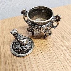 황동 인센스 홀더 구멍 비휴 아로마 인센스 스틱 홀더 향로 인테리어 탁상용 예술품 공예품 선물용 장식품