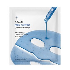 피캄 PDRN 카페인 히알루론산 오버나이트 겔마스크, 1개, 4개입