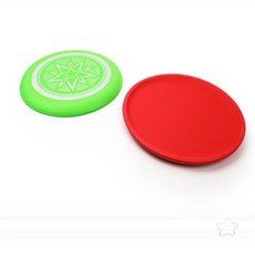 야광 원반 야외놀이장난감, 그린, 1개