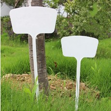 대형화분이름표5 식물 모종 텃밭 네임텍 라벨 표식 꽃 화분 푯말 화단 원예용 명찰 다육이 네임픽 화초, 36cm파란색 10개 set