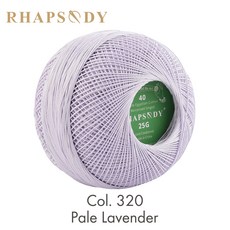 53 색상 면화 진주 스레드 크기 40 100% 이집트 긴 스테이플 면화 가스 더블 머서 태팅 뜨개질 Crochet300Yards, 열 320, 1개