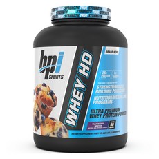 Bpi 乳清 HD 超級優質蛋白粉 藍莓瑪芬, 1個, 1850g