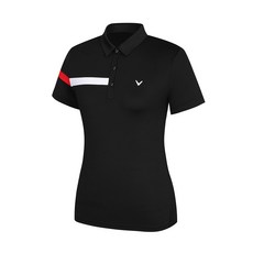 卡拉威【Callaway】企劃女款配色一色短袖T卹CWTYJ6662-199_G