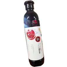 업소용 식당 식자재 음료 재료 대상 석류식초 미초 과일식초 흑초 홍초 사과식초 발효식초, 900ml, 1개