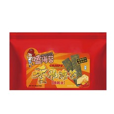 【嗑海苔】香脆海苔 辣起士口味 70g/包, 1個, 3包/組